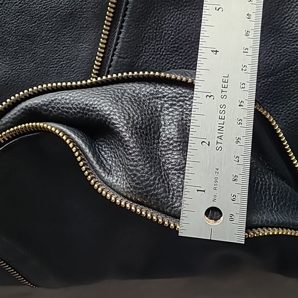 EUC Kelsi Dagger black leather bag - Picture 13 of 13